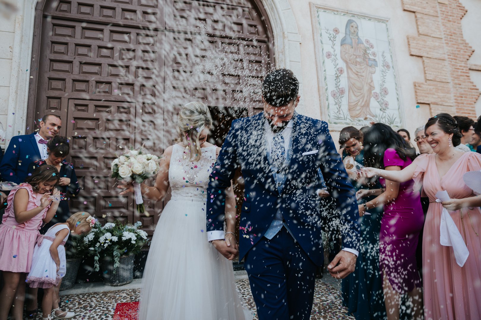 Boda en iglesia convento Nuestra Señora de la Soledad Mirador de la Mancha Villarrubia de los Ojos Ciudad Real 039